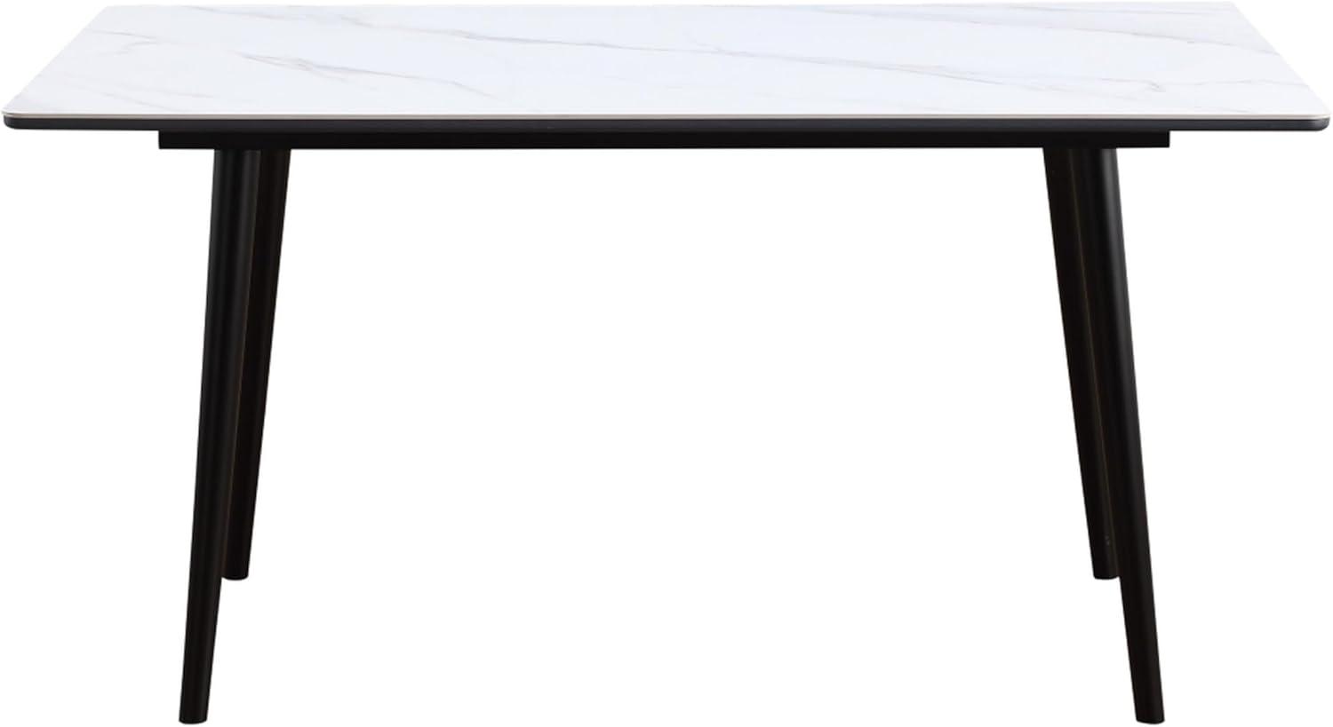 Обеденный стол Fregat Kerama керамическая плита 11 мм 140x80 см Белый мрамор (KJT-140) - фото 4 Обеденный стол Fregat Kerama керамическая плита 11 мм 140x80 см Белый мрамор (KJT-140) - фото 4