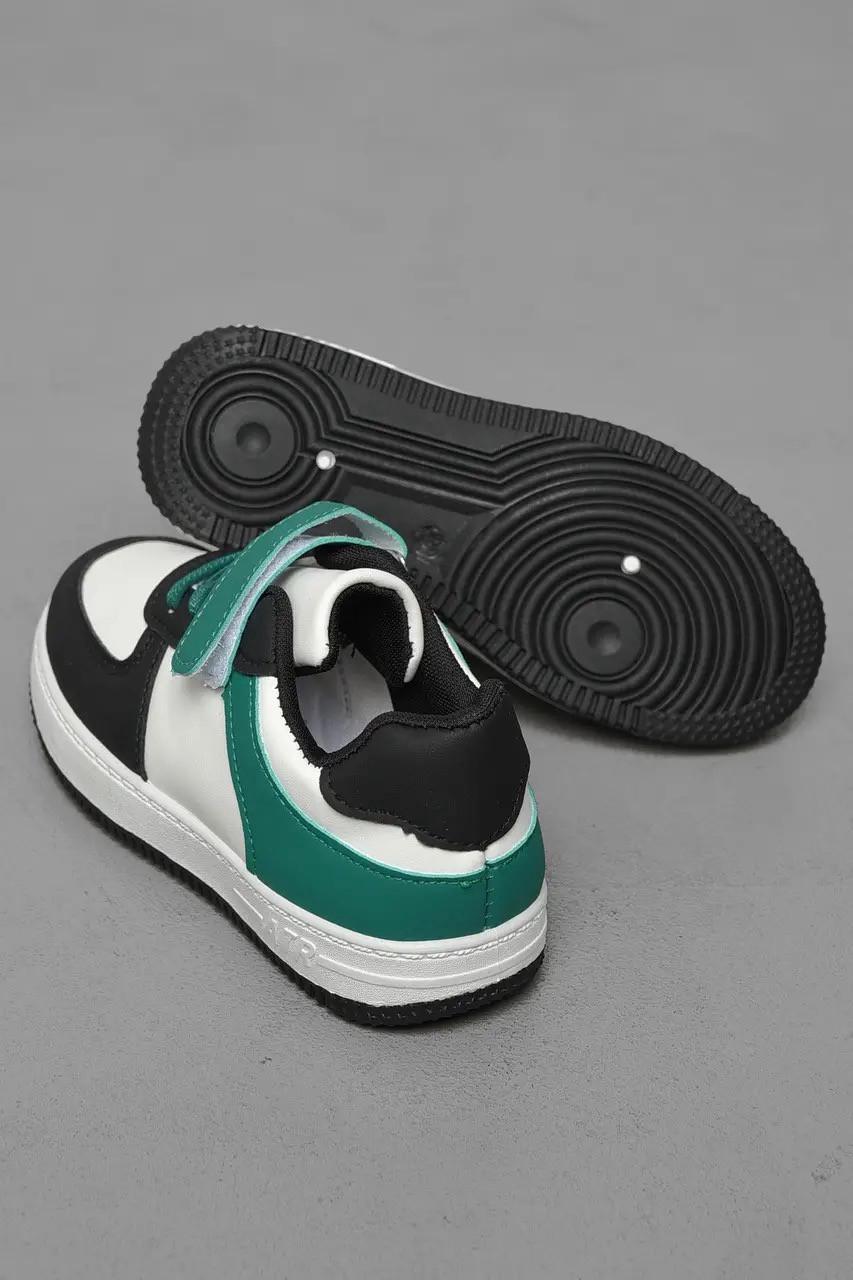 Кросівки для хлопчика Xifa 536-008 розмір 32/20,5 см Білий із зеленим (2485999140) - фото 2