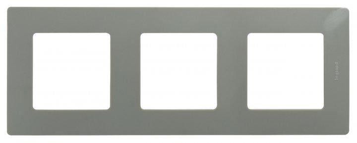 Рамка 3 поста Legrand 672523 Etika пластик Светлая галька (11585317) Рамка 3 поста Legrand 672523 Etika пластик Светлая галька (11585317)