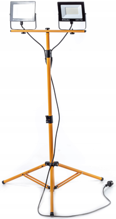 Прожектор светодиодный на штативе Riwall Pro 2х60 Вт