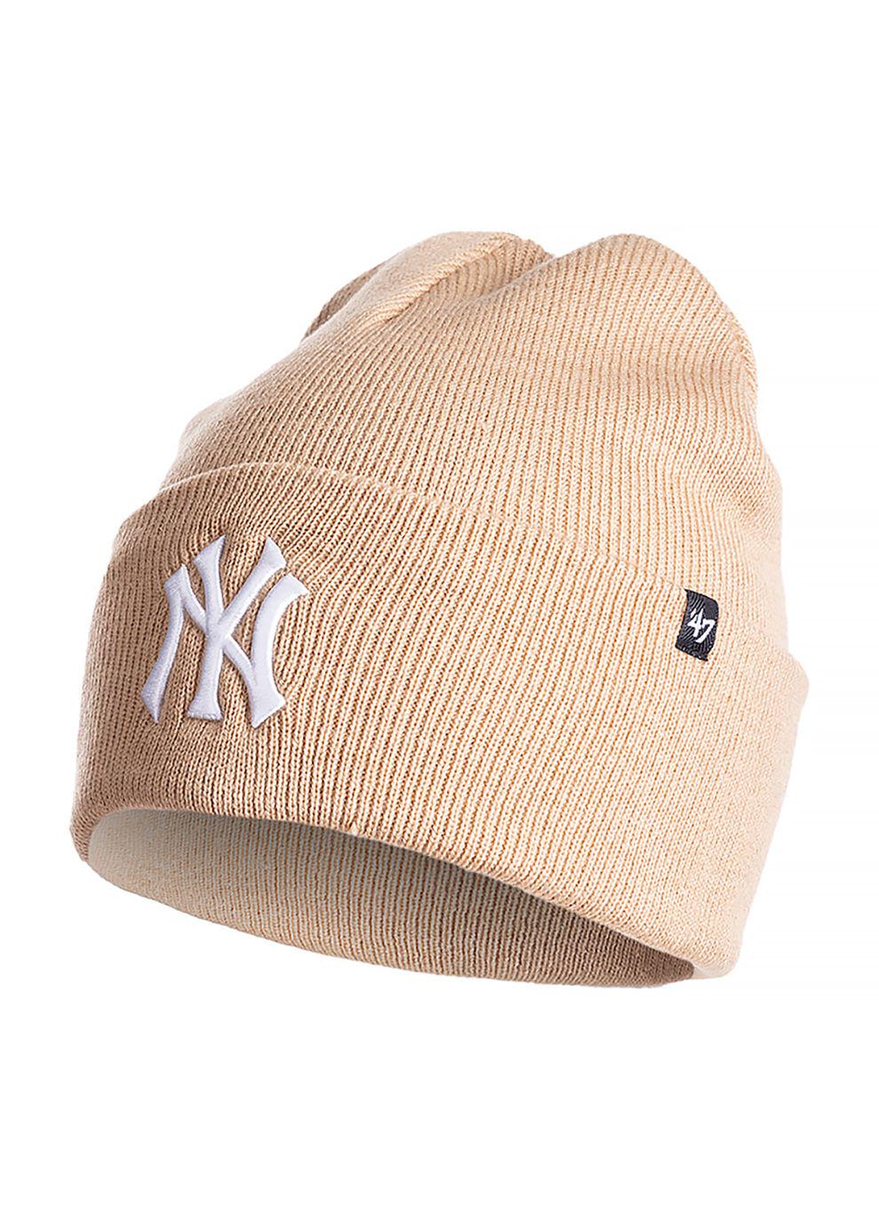 Шапка 47 Brand MLB NY YANKEES HAYMAKER One size Коричневий (7dB-HYMKR17ACE-KHB One size)