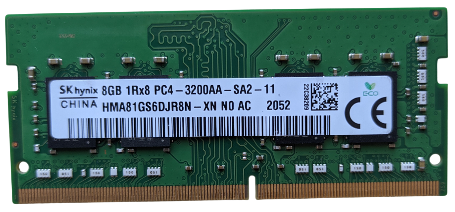 Оперативная память для ноутбука 8GB DDR4 3200MHz SO-DIMM SK hynix
