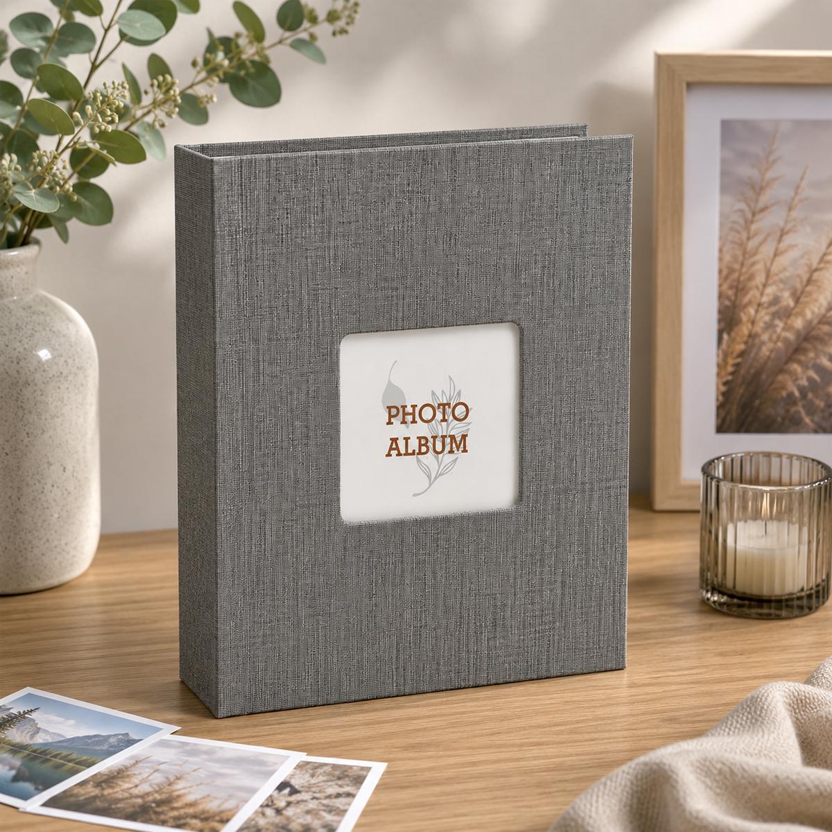Фотоальбом UFO PP-46200 200 фото 10х15 см Grey Фотоальбом UFO PP-46200 200 фото 10х15 см Grey
