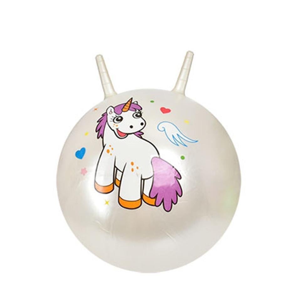 Мяч для фитнеса детский Bambi с ручками 55 см 400 г Разноцветный (FT-276-A-101)