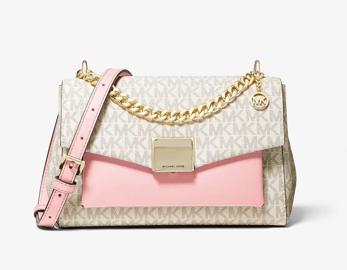 Жіноча сумка Michael Kors Lita Medium Blush (MK-797169)