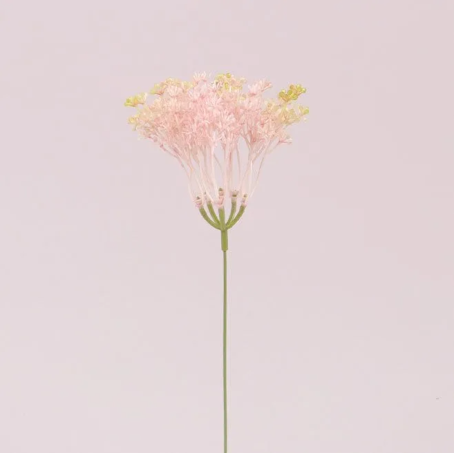 Веточка декоративная Flora с розовым цветом 16 шт. (72934)