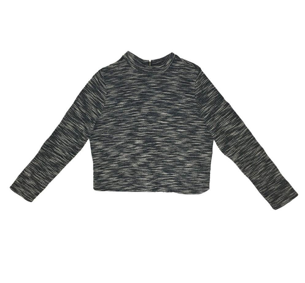 Джемпер H&M M Черно-белый (3112492325)