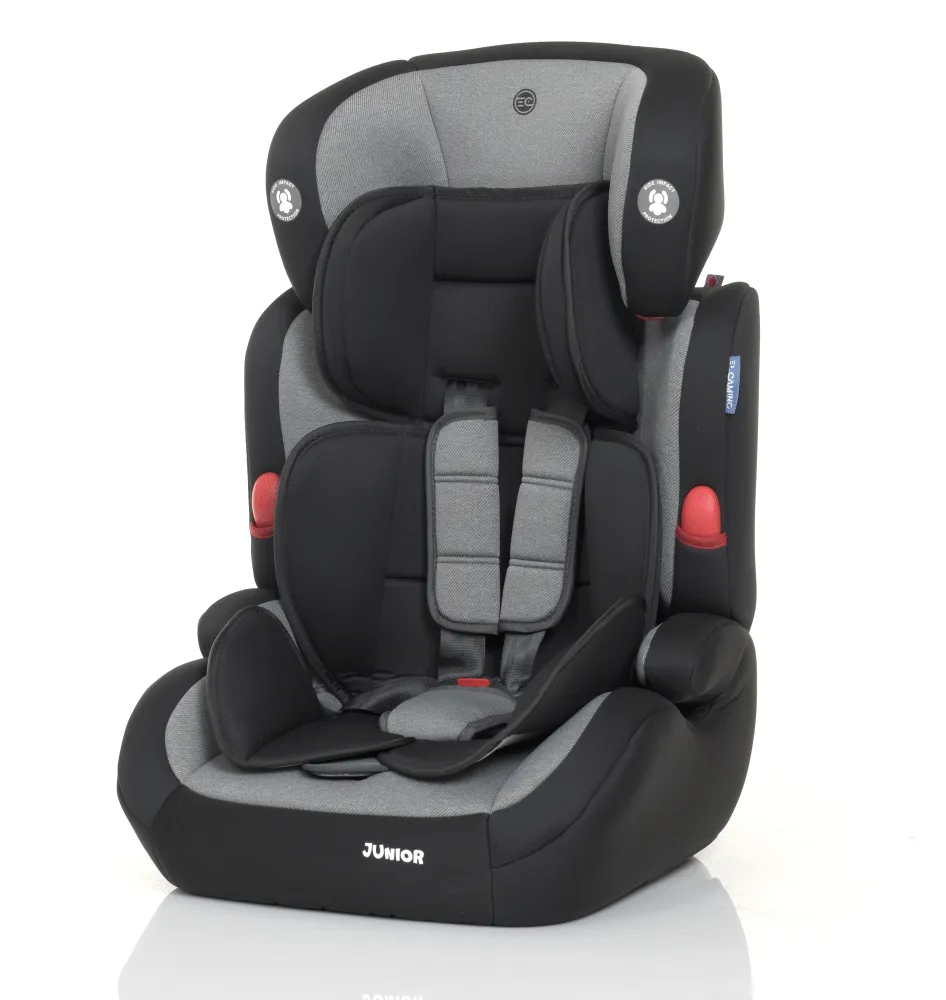 Детское автокресло El Camino Junior ME1008 Royal c ISOFIX 9-36 кг Gray Серый - фото 2