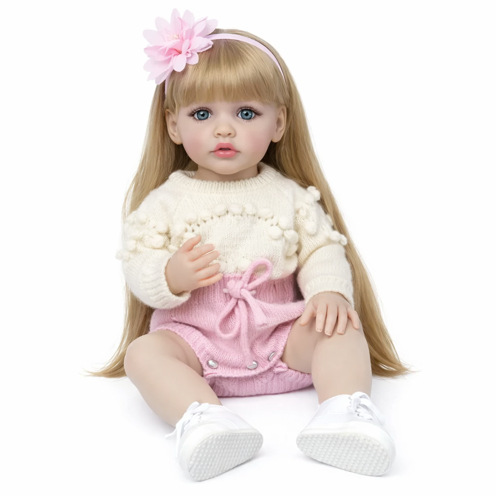Лялька реалістична Baby Born Doll Reborn силіконова 55 см (К0100315)