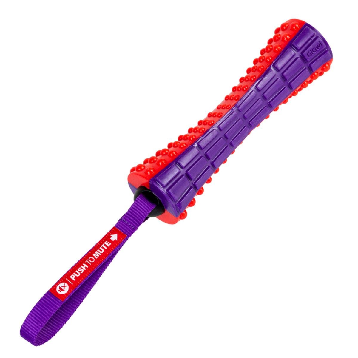 Игрушка для собак GiGwi Push to mute Отключаемая палка с пищалкой TPR нейлон 17 см (25881214)