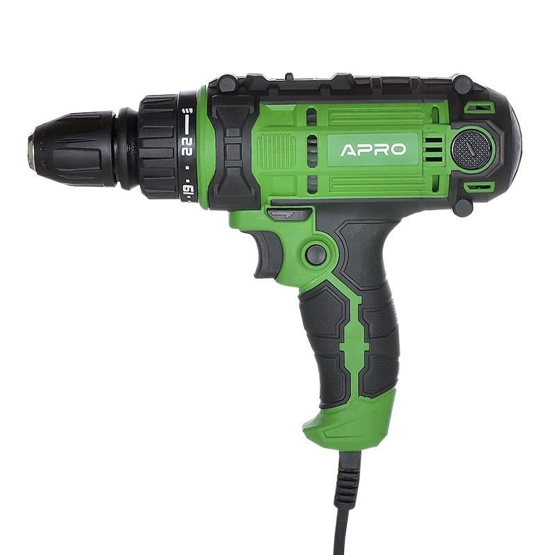 Дриль-шуруповерт Apro D750C мережевий (899152)