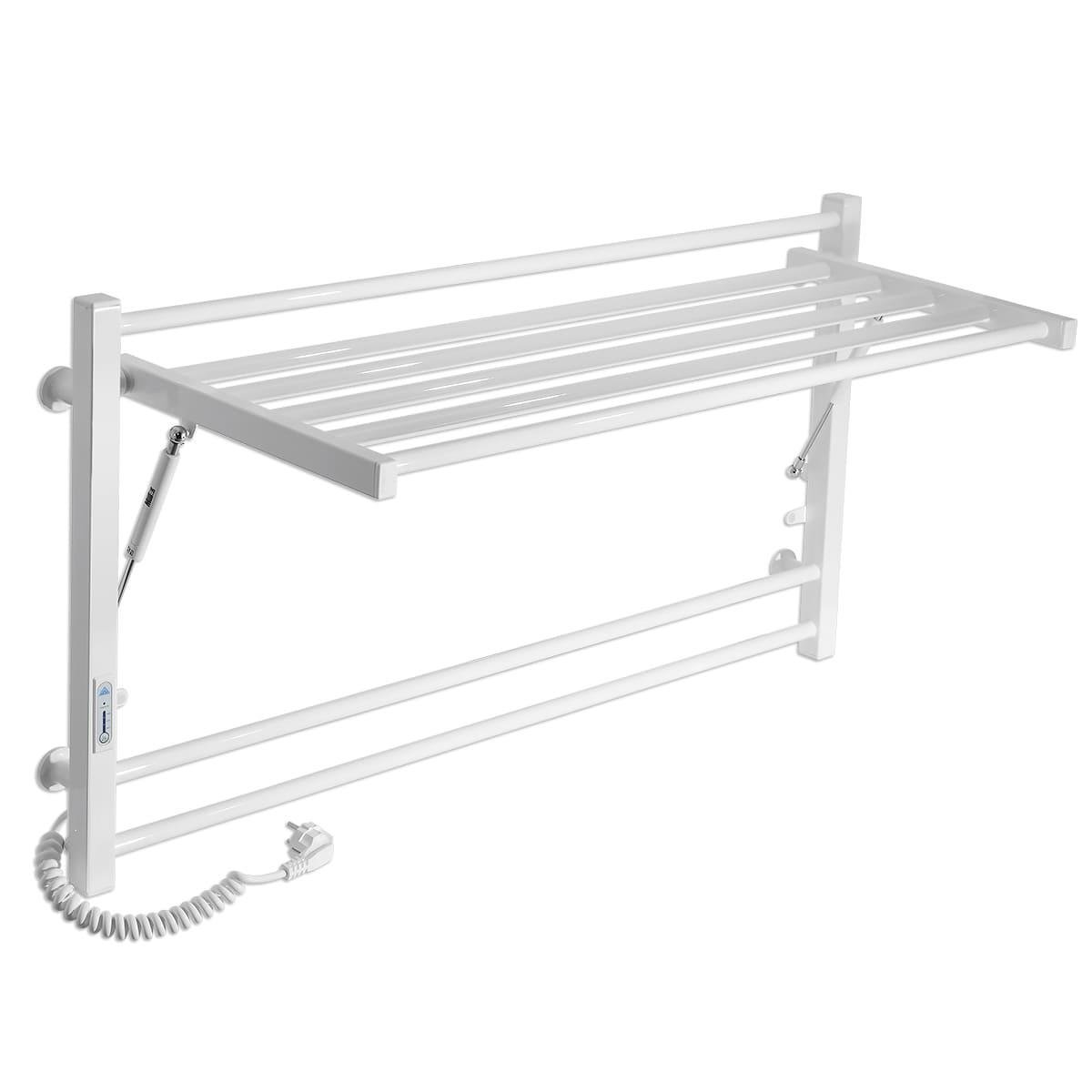 Полотенцесушитель электрический Laris Зебра Астор ЧК8 Э подключение слева R3 1000х500 (77700078)