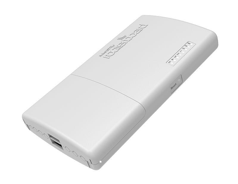 Маршрутизатор Mikrotik PowerBox Pro 5xLan 1xSFP 125x52x225 мм RB960PGS-PB White