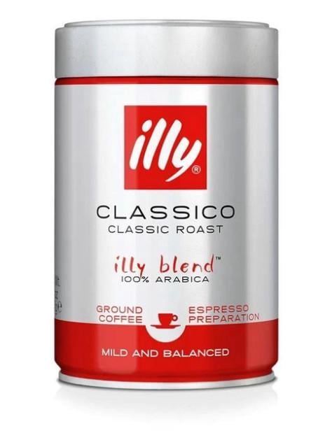 Кофе молотый illy Classico 250 г (185)