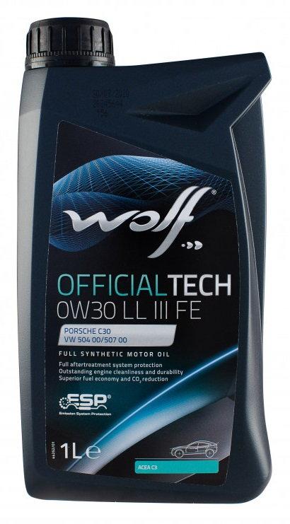 Моторне мастило WOLF OfficialTech LL III FE C2/C3 SN 0W-30 1 л (1044342)