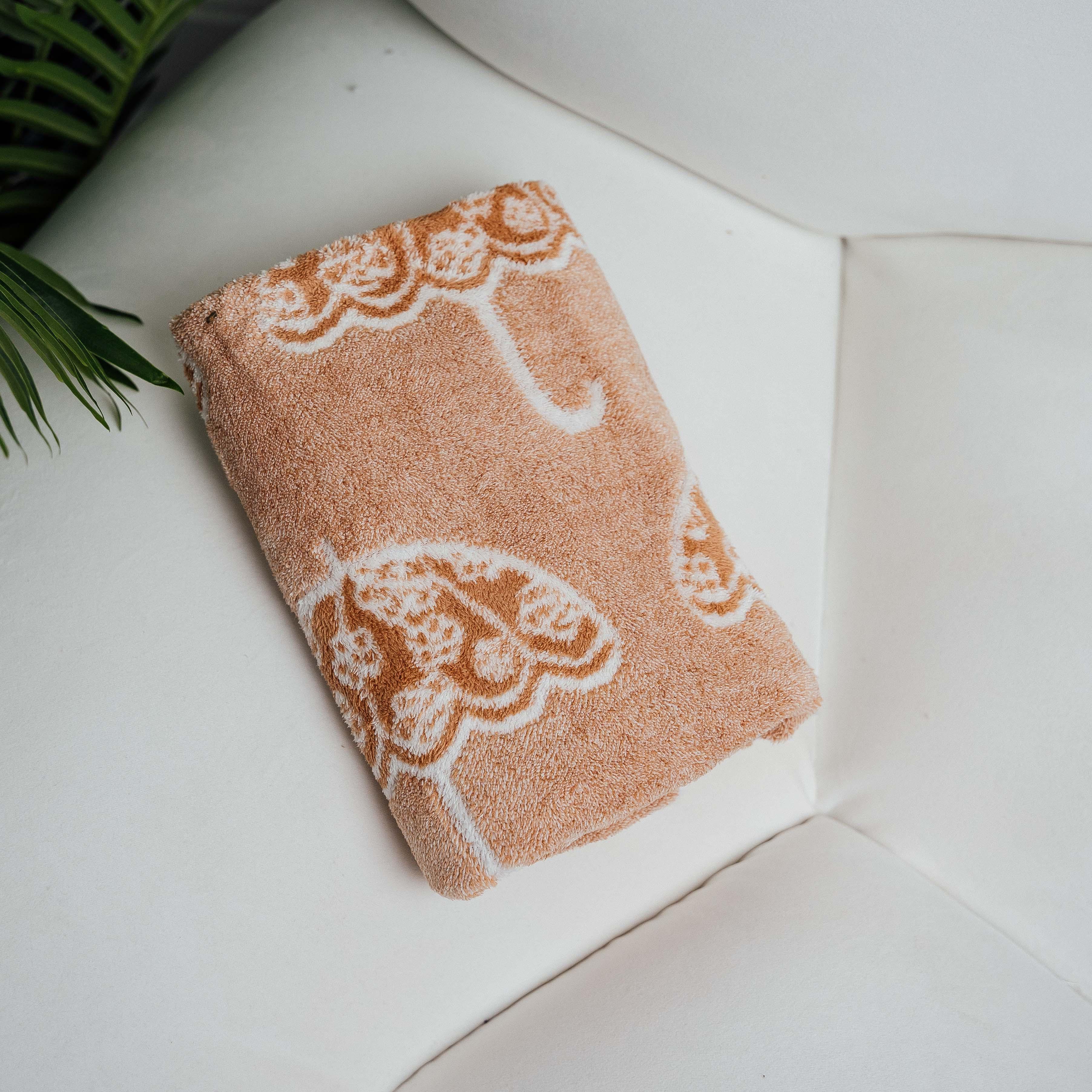 Полотенце лицевое зонтик фибра 100х50 см Коричневый монтерей (87183) - фото 1 Полотенце лицевое зонтик фибра 100х50 см Коричневый монтерей (87183) - фото 1