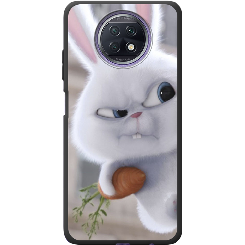 Чехол BoxFace Xiaomi Redmi Note 9T Rabbit Snowball Черный силикон (42123-up1116-42207)
