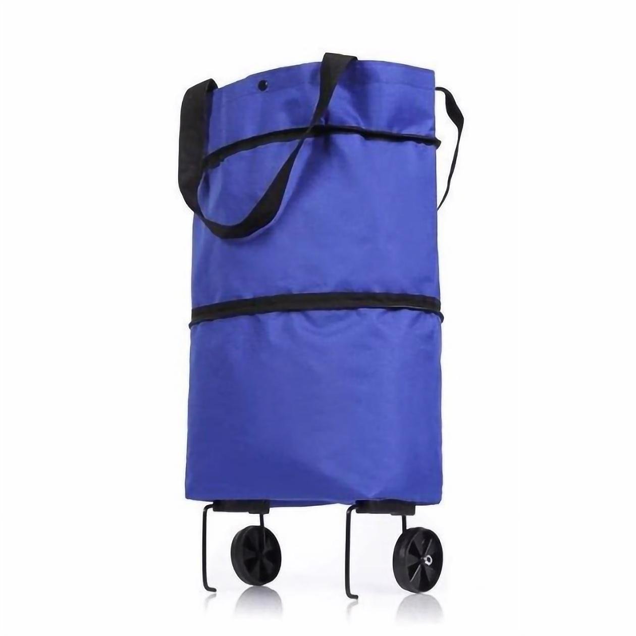 Сумка-тележка складная для покупок с колесами (7-18-205552011134кук) Сумка-тележка складная для покупок с колесами (7-18-205552011134кук)