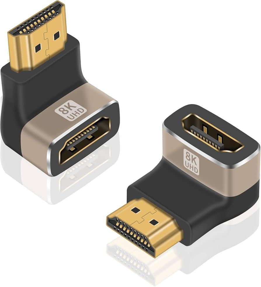 Адаптер HDMI прохідний кутовий I-Taki ADA-HDMI2.1-ADFM для під'єднання кабелю у важкодоступних місцях 1 шт. (000049340_1) - фото 6 Адаптер HDMI прохідний кутовий I-Taki ADA-HDMI2.1-ADFM для під'єднання кабелю у важкодоступних місцях 1 шт. (000049340_1) - фото 6