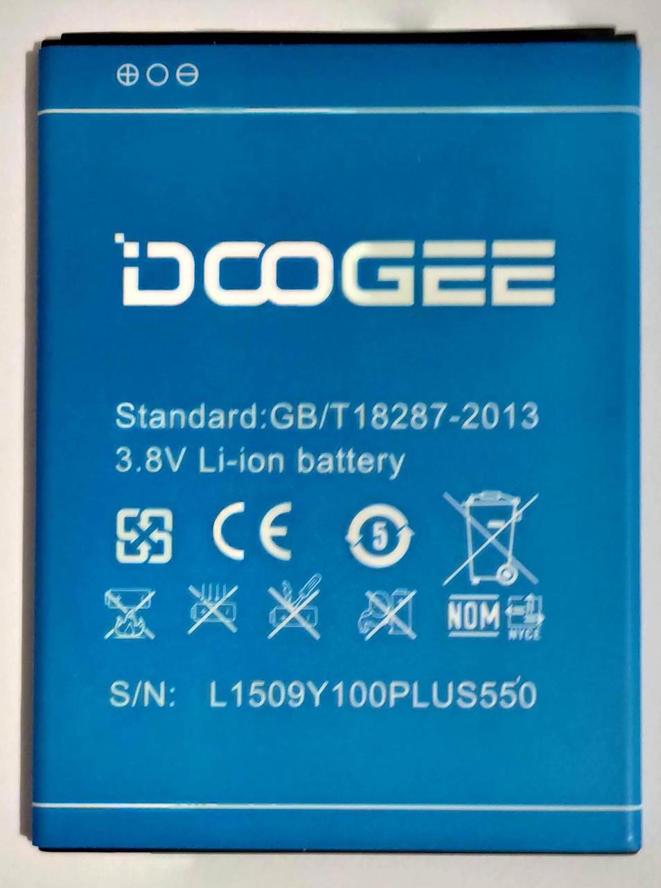 Аккумулятор для Doogee Y100+ 3000 mAh (000042922) - фото 1