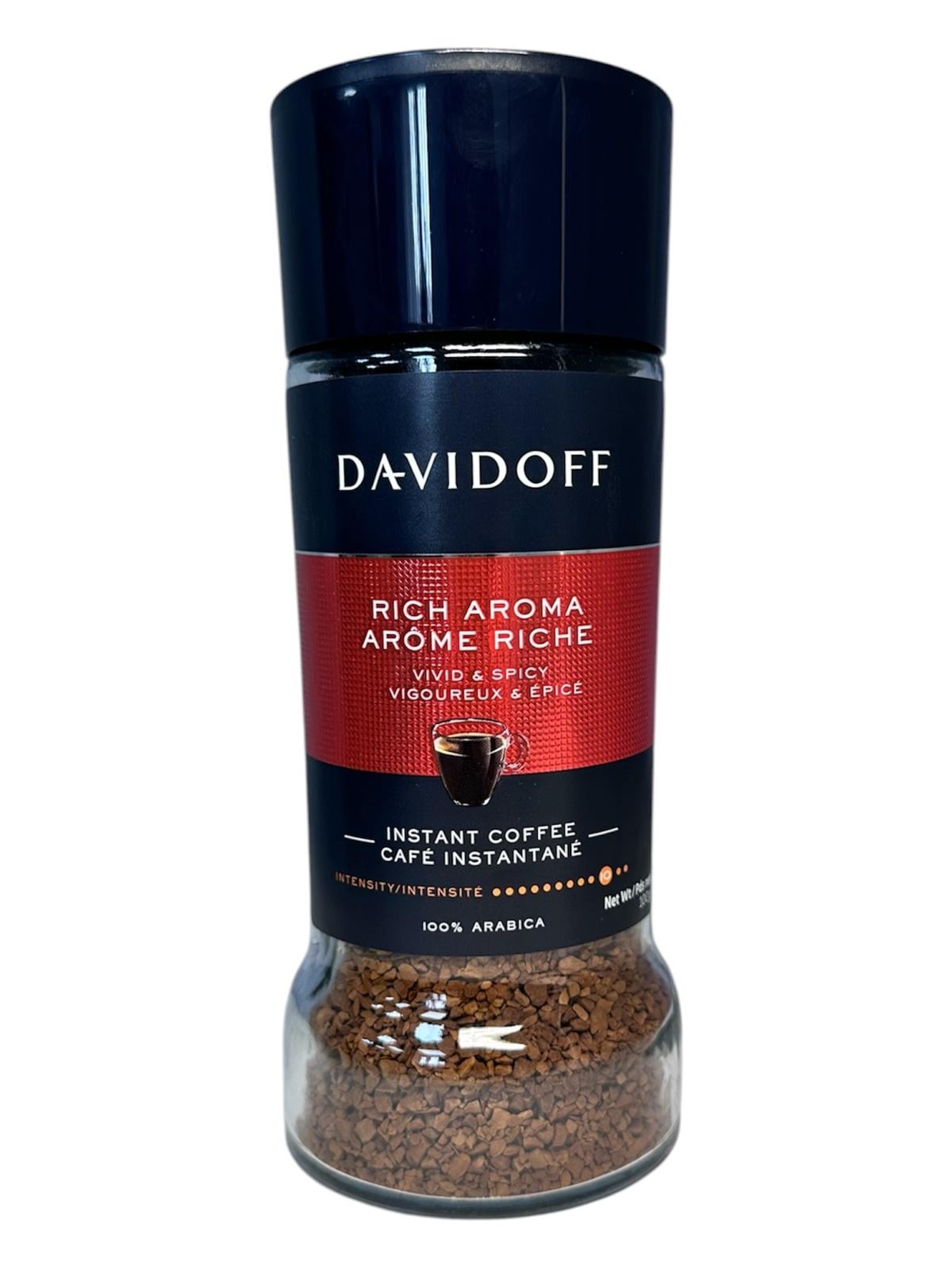 Кофе Davidoff Rich Aroma Vivid & Spicy растворим 100 г в стеклянной банке (367)