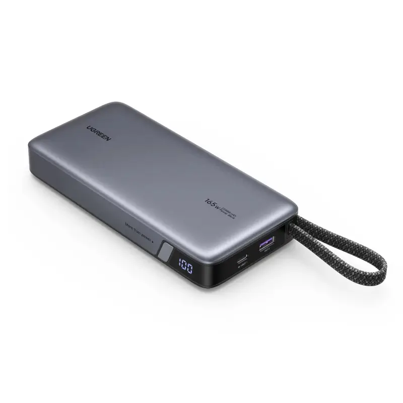 Повербанк UGREEN PB552 Nexode для ноутбуков/смартфонов и планшетов 25000 mAh 165W Серый (32171604)