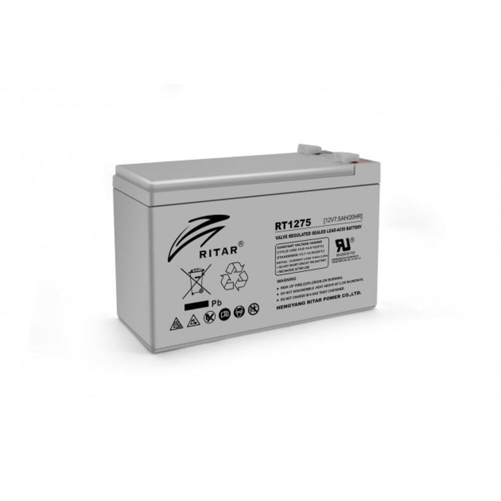 Аккумуляторная батарея Ritar AGM RT1275 12V 7.5Ah Аккумуляторная батарея Ritar AGM RT1275 12V 7.5Ah