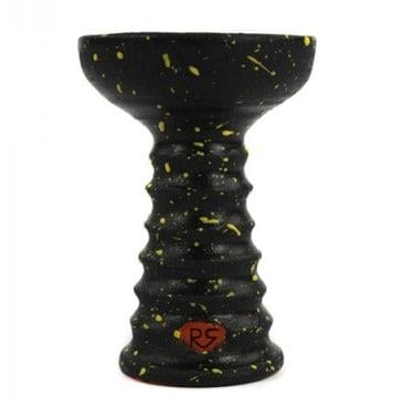 Чаша для кальяна RS Bowls Ideal SI глянцевая Черный/Желтый (12208)