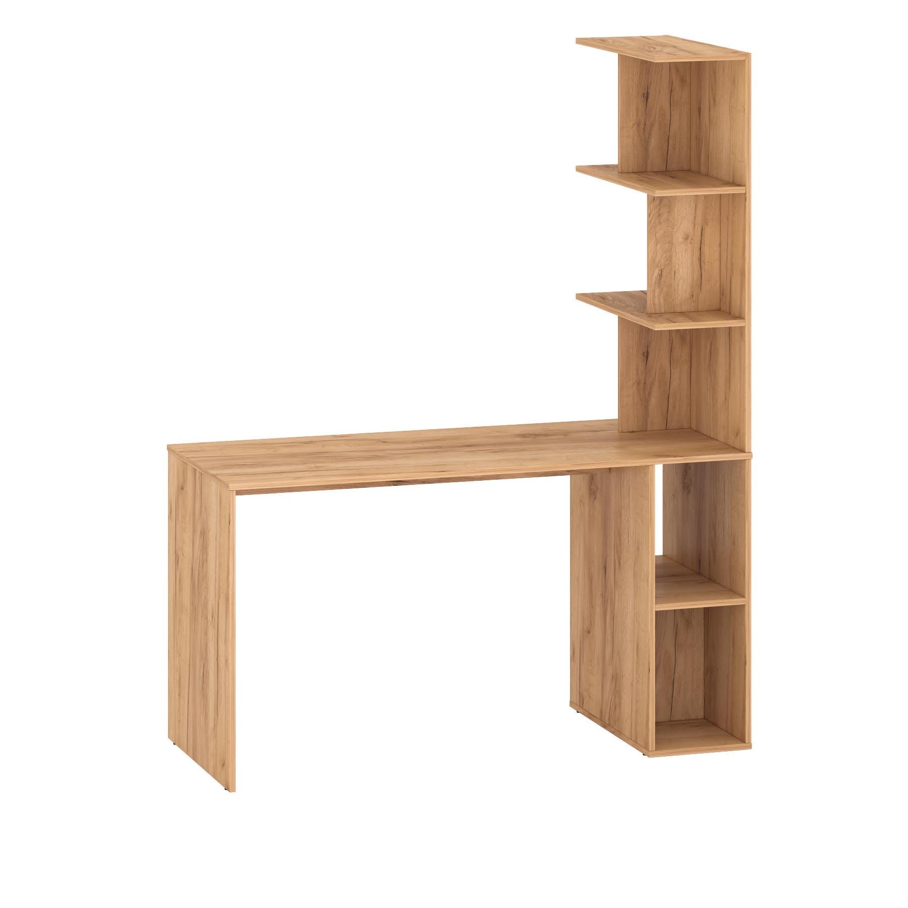 Стіл письмовий Blonski 600x1400x1800 см Крафт золотий