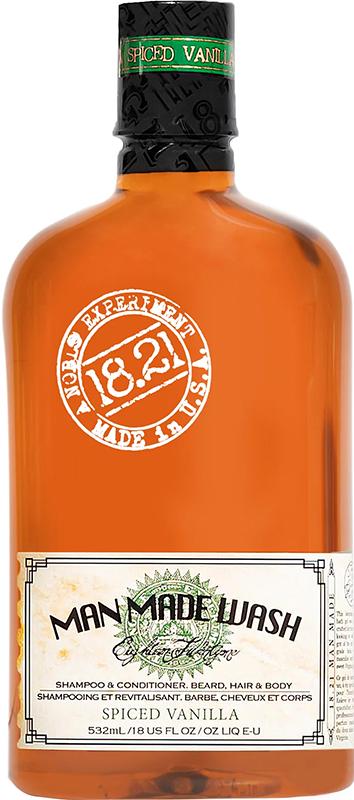 Шампунь/гель для душу та кондиціонер 3в1 18.21 MAN MADE Spiced Vanilla 532 мл (50084) - фото 2
