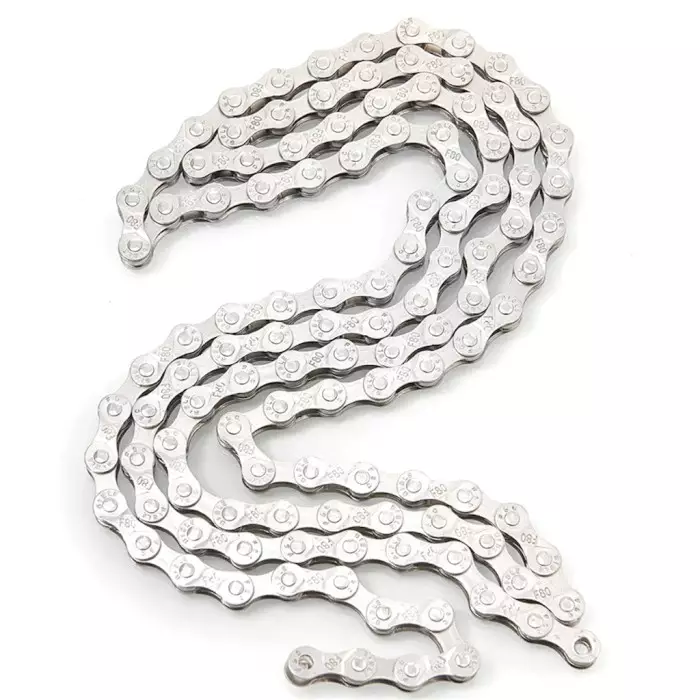 Цепь вело 10-скоростей FSC 1/2x11/128 116L Хром (VR-10694)