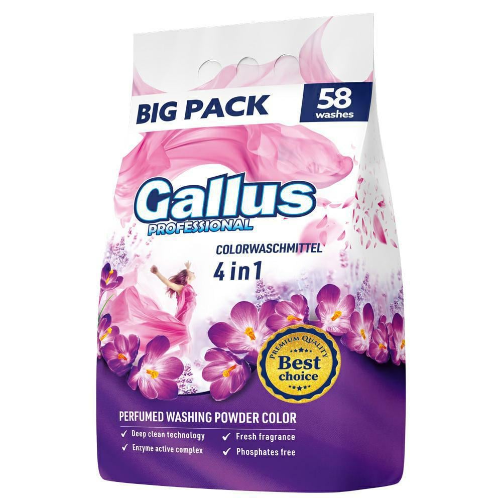 Стиральный порошок для цветных вещей Gallus Professional Color 3.2 кг (26000829)