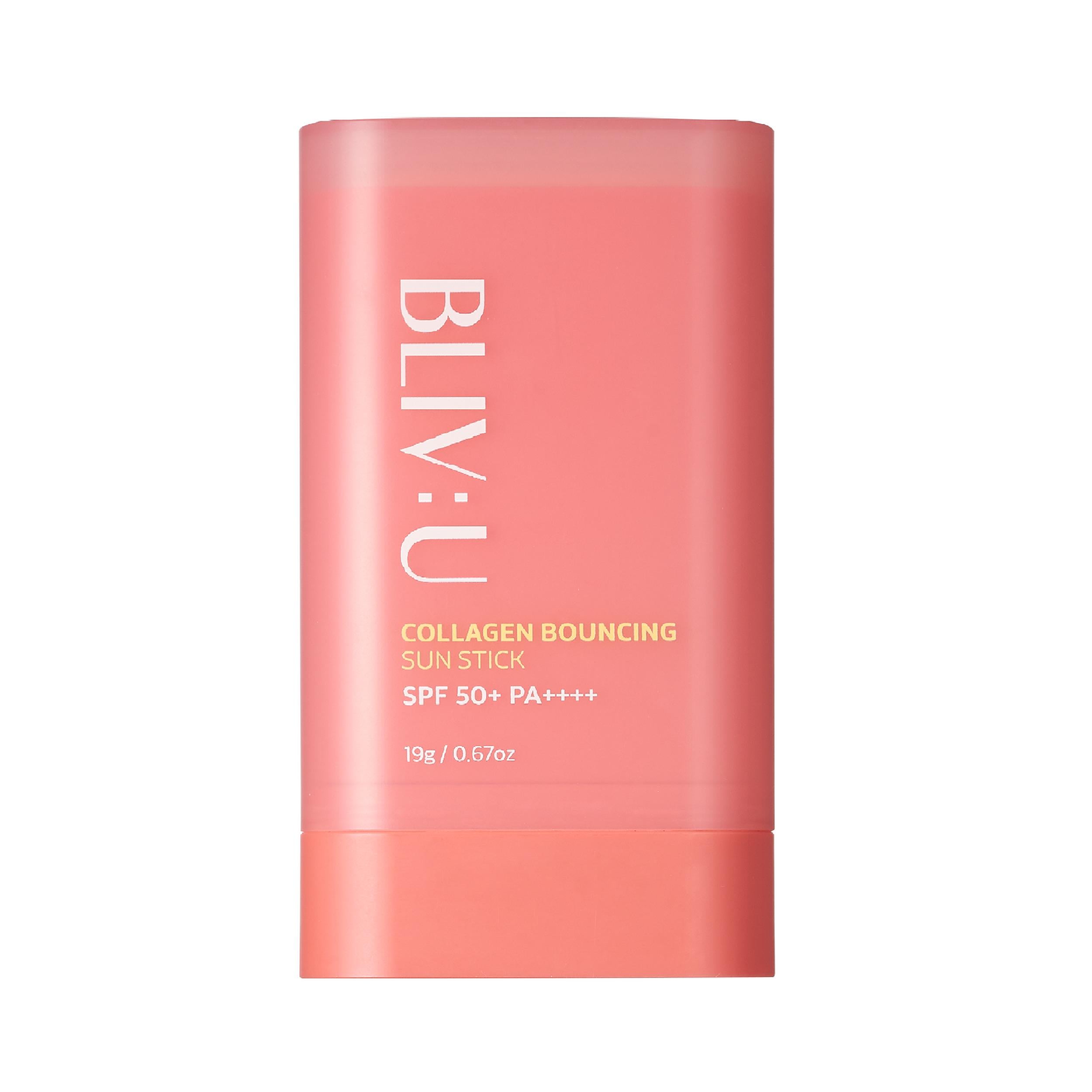 Стик с коллагеном солнцезащитный BLIV:U Collagen Bouncing Sun Stick SPF 50+ PA++++ 19 г