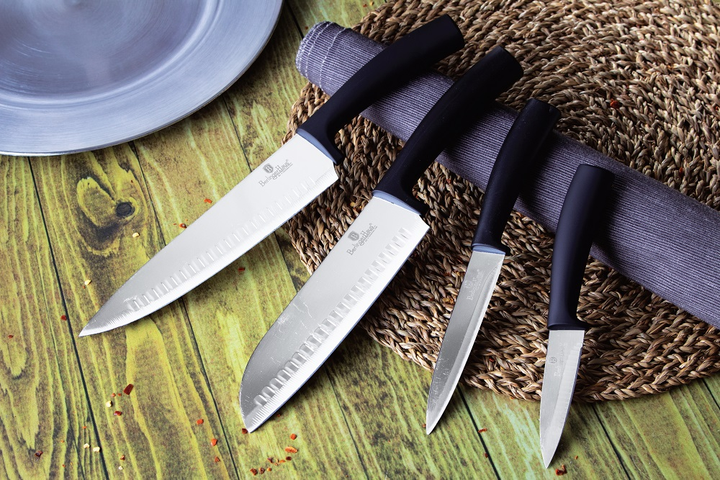 Набір ножів Berlinger Haus Black Silver Collection 4 предмети (BH-2466) - фото 2