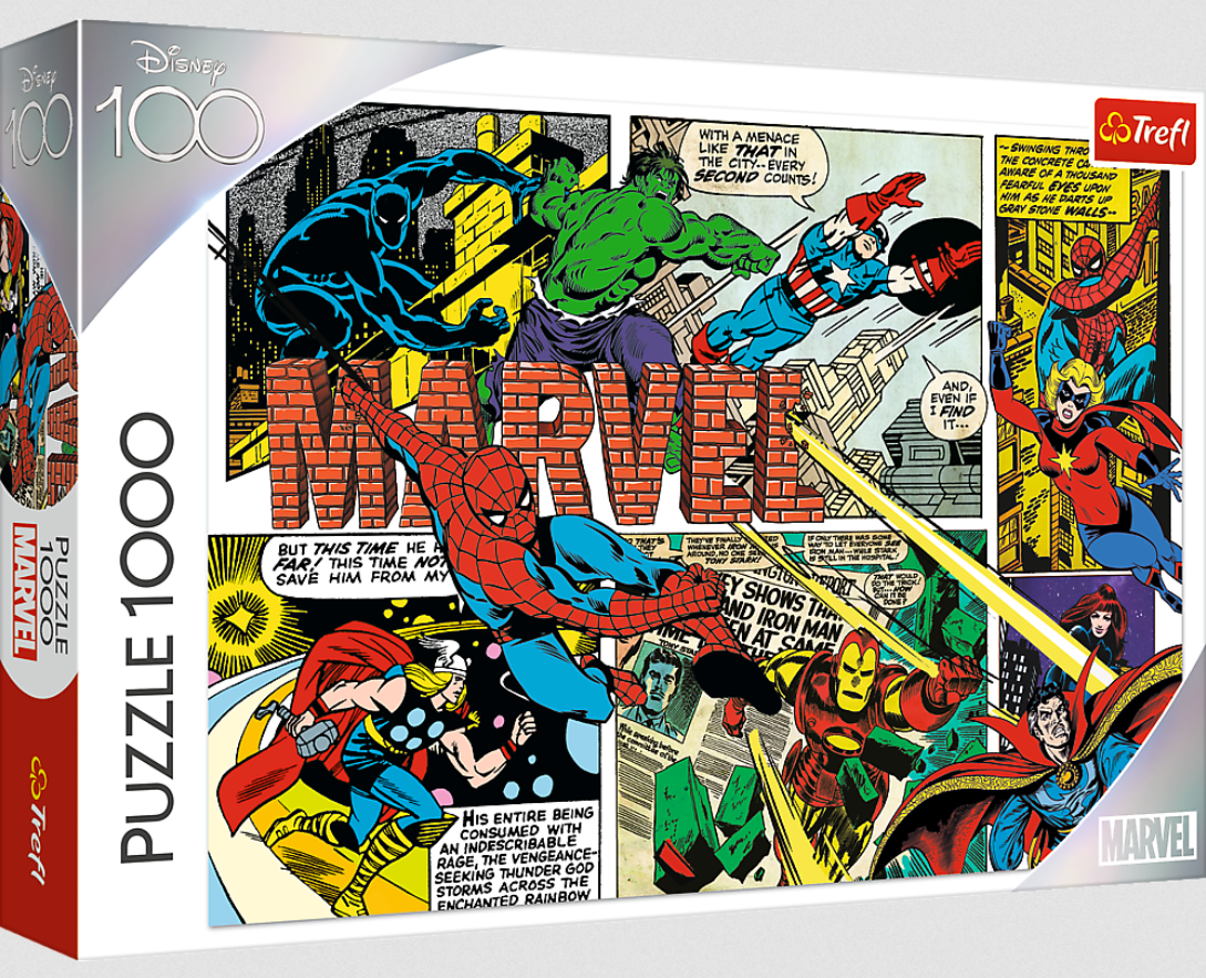 Пазл Trefl Непобедимые Мстители Марвел 1000 эл.