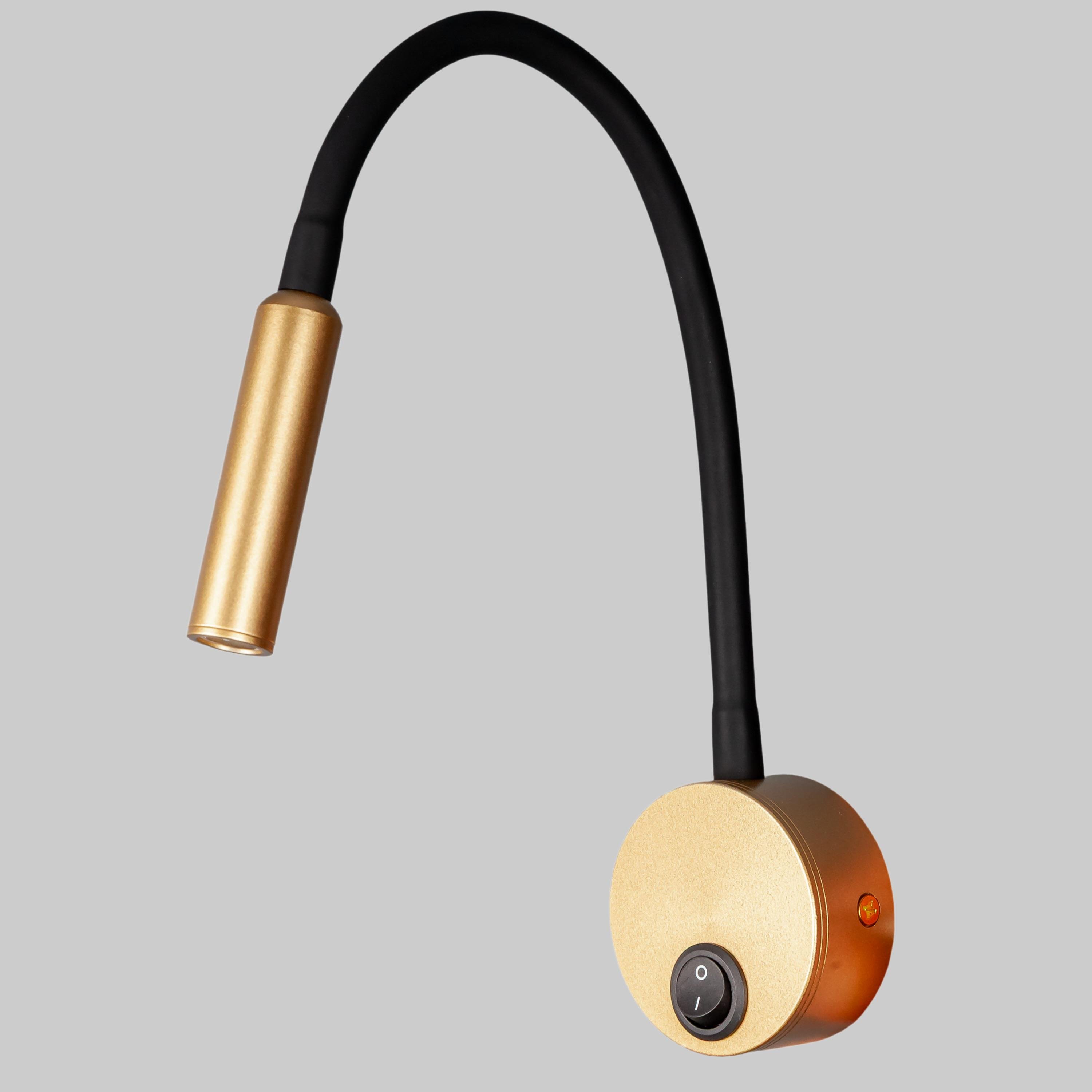 Бра світлодіодне приліжкове Бронзовий (920-V1501 AB+BK)