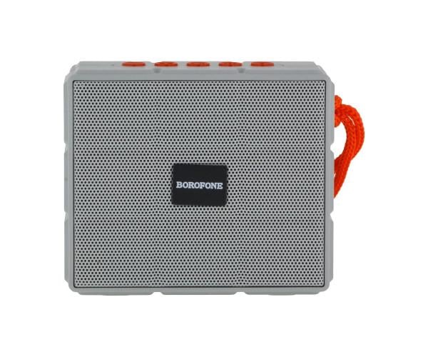 Колонка портативна Borofone BR16 Bluetooth 1200 mAh Gray - фото 1