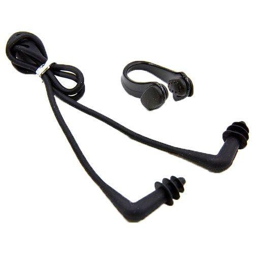 Беруши для плавания и зажим для носа PL-7037 Черный (60429054)