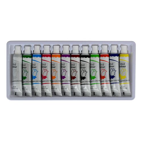 Фарби олійні 12 кольорів 12 мл (65983) - фото 2