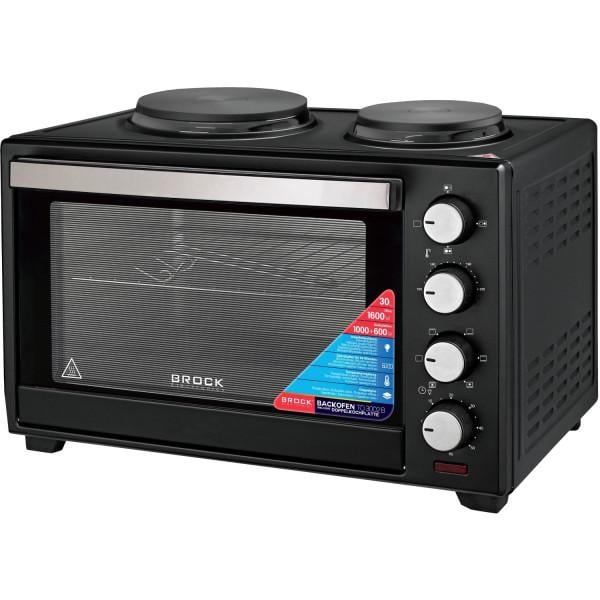 Электрическая печь Brock TO 3002 B 1600 Вт 30 л электроплита механическое управление Черный (TO 3002 B) Электрическая печь Brock TO 3002 B 1600 Вт 30 л электроплита механическое управление Черный (TO 3002 B)