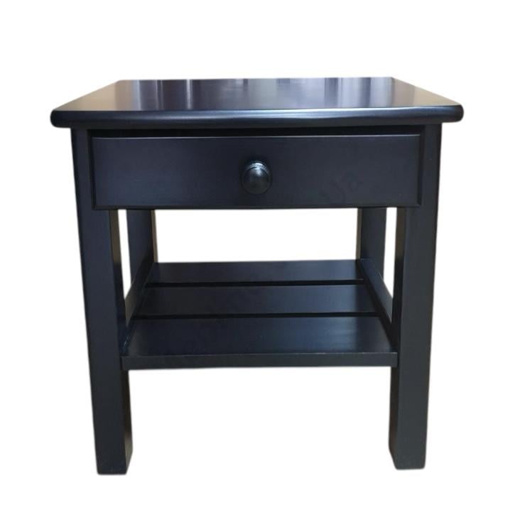 Тумба прикроватная Скиф ТВ-14 деревянная Венге черный (25169006)