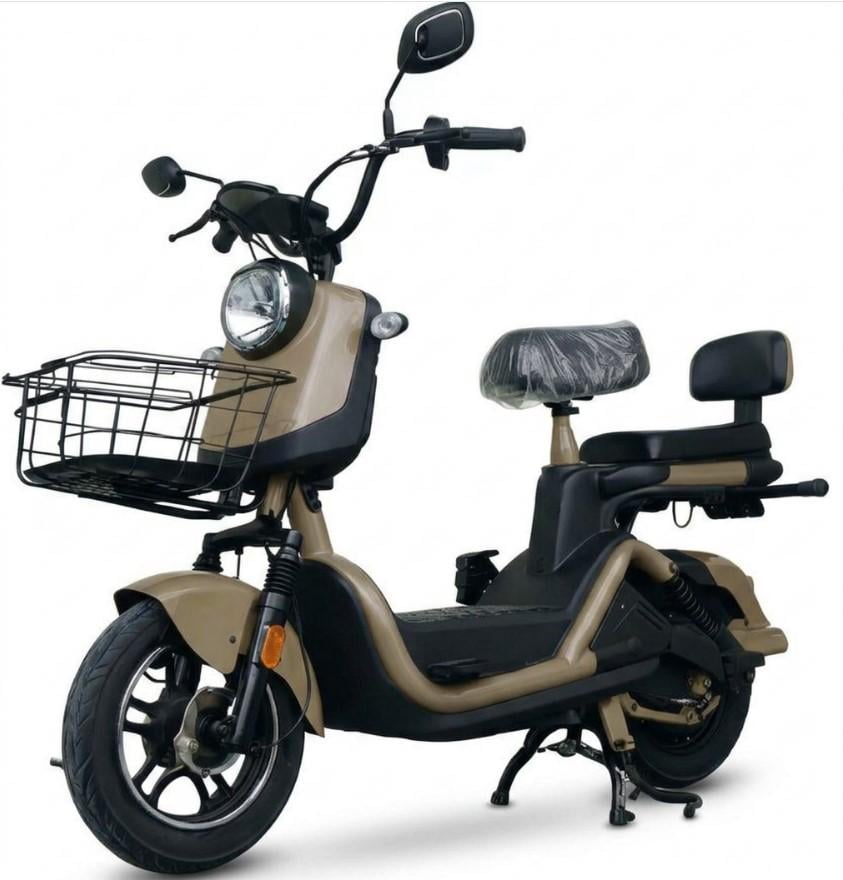 Электроскутер Crosser CR-2 60V 24 Ah 800W Бежевый (2104619511)