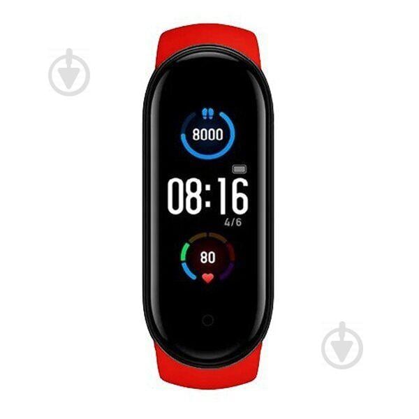 Фітнес браслет Smart Band MX M5 Тонометр Червоний - фото 2