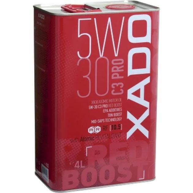 Моторне мастило XADO Atomic Oil RED BOOST Pro C3 SP 5W-30 4 л (XA26268) Моторне мастило XADO Atomic Oil RED BOOST Pro C3 SP 5W-30 4 л (XA26268)