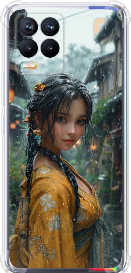 Чехол на Realme 8 Anime-girl (6133sp-2303-42517)