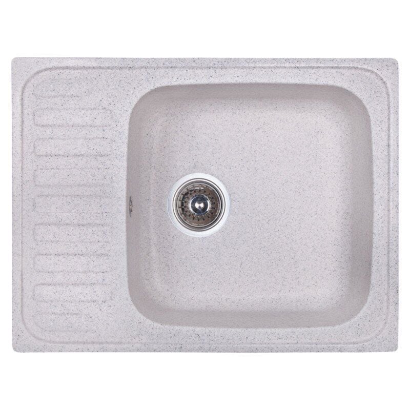 Мойка для кухни Cosh 6449 COSH6449K210 с сифоном 635x485 мм Серый (62121)