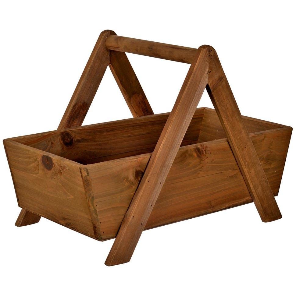 Корзина для пикника из дерева Хамапа Капучино (КПН-001609)