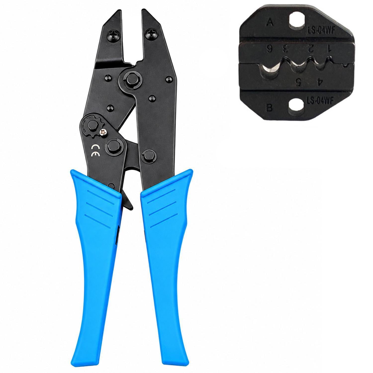 Комплект обтискного інструменту Tactix AV HS-04WF 1-6 мм.кв 17-10 AWG (AHS-04WF-k)