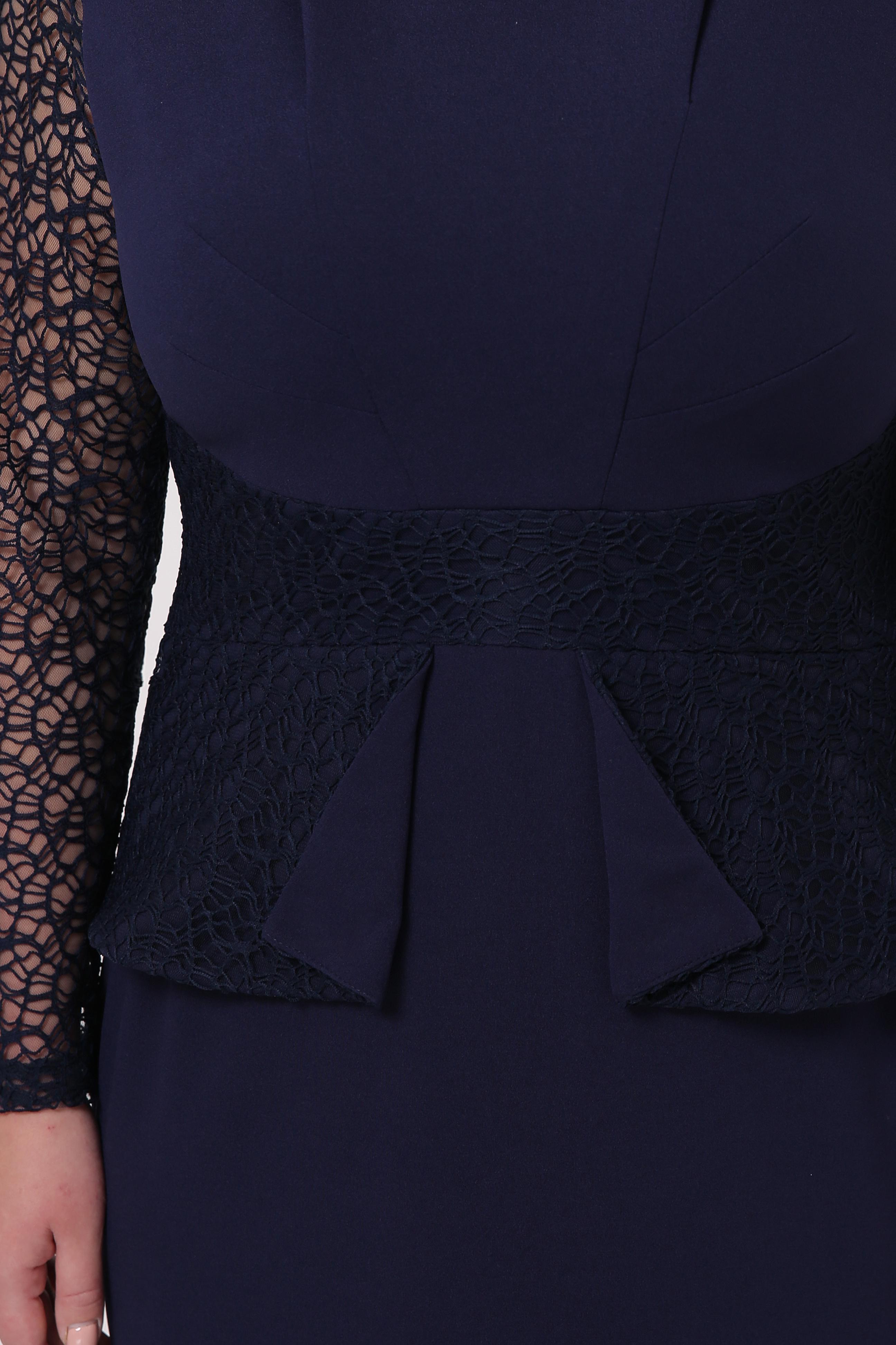 Платье VLAVI Дженифер р. 52 Синий (126706-52) - фото 3 Платье VLAVI Дженифер р. 52 Синий (126706-52) - фото 3