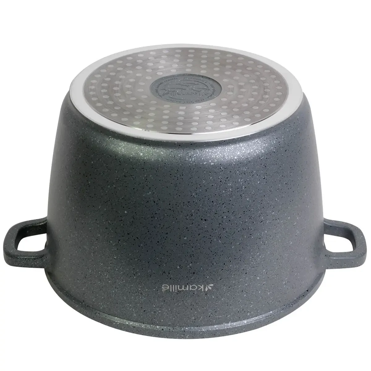 Каструля-казан Kamille з литого алюмінію 6,2 л (KM-4427) - фото 5 Каструля-казан Kamille з литого алюмінію 6,2 л (KM-4427) - фото 5